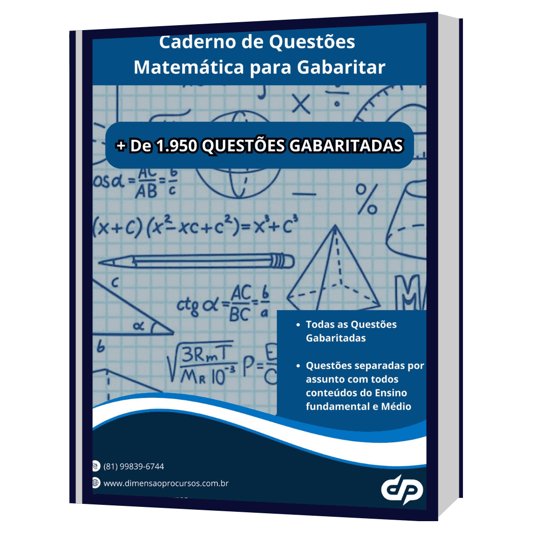 Caderno de Questões de Matemática para Gabaritar