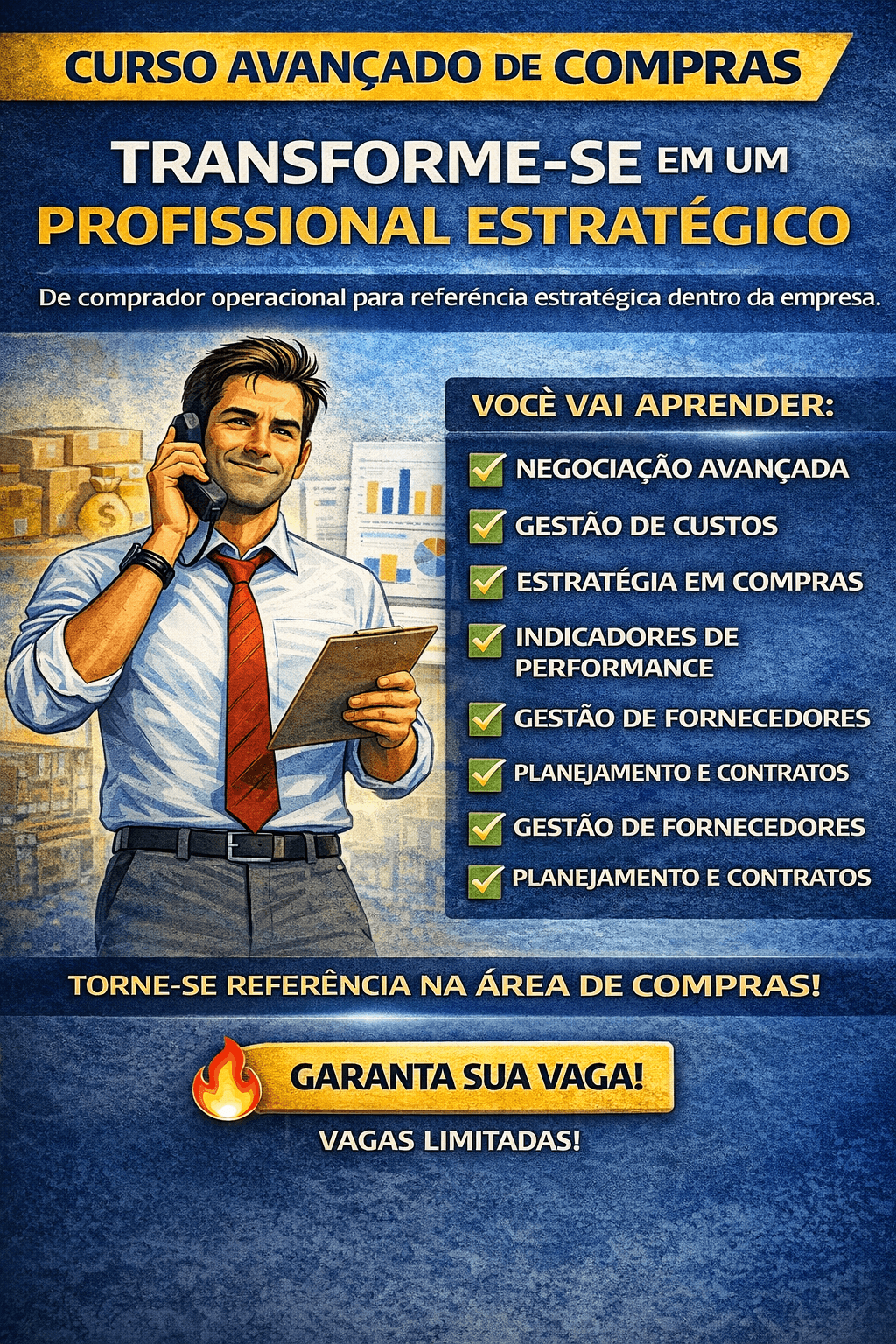 Curso Avançado de Compras: Transforme-se em um Profissional Estratégico