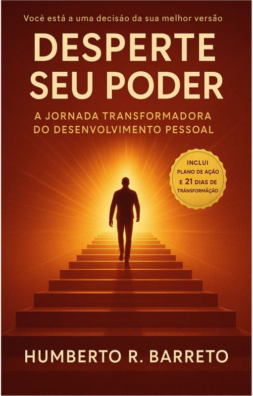 Livro "Desperte seu Poder" Uma jornada transformadora do desenvolvimento pessoal.