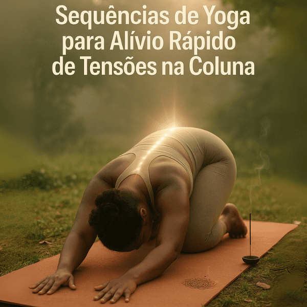 Manual de Sequências de Yoga para Alívio Rápido de Tensões na Coluna