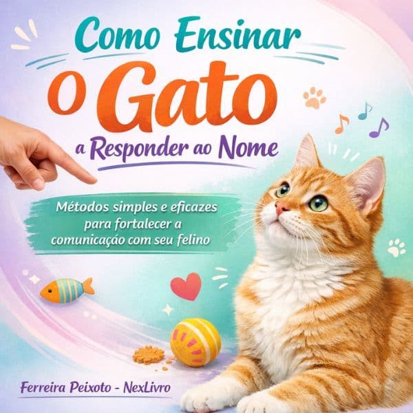 Como Ensinar Seu Gato a Responder ao Nome -Guia Prático com Técnicas de Reforço Positivo para Conexão, Atenção e Comportamento Felino