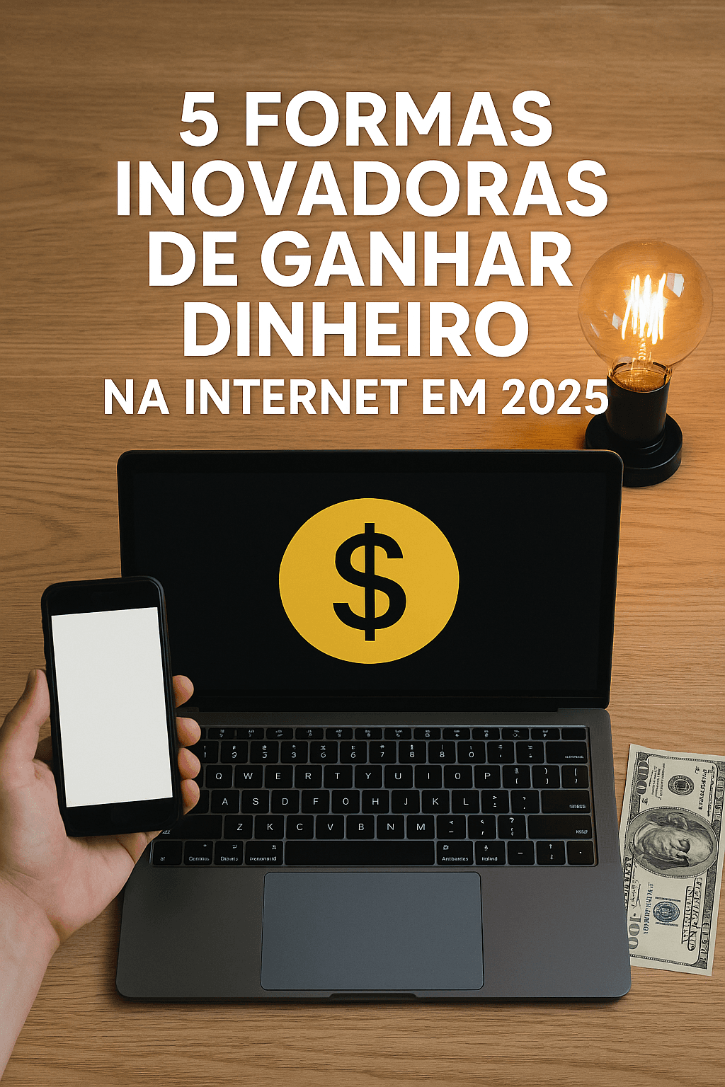 5 Formas de ganhar renda extra na internet em 2025