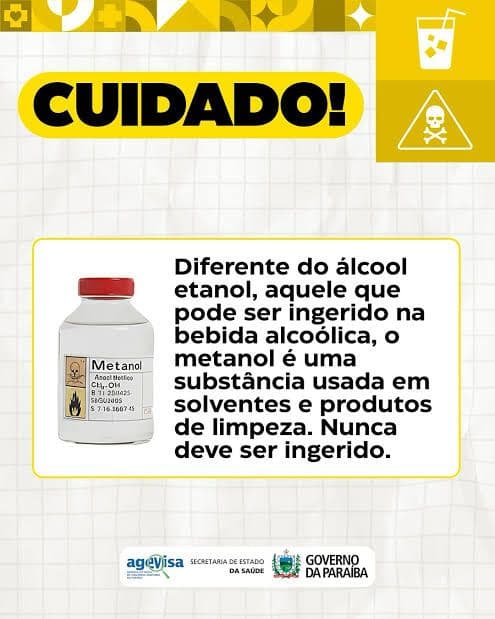 🎓 Curso Online: Cuidados com o Metanol