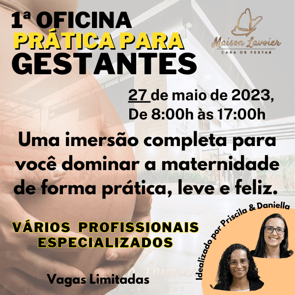 Primeira Oficina Prática para Gestantes