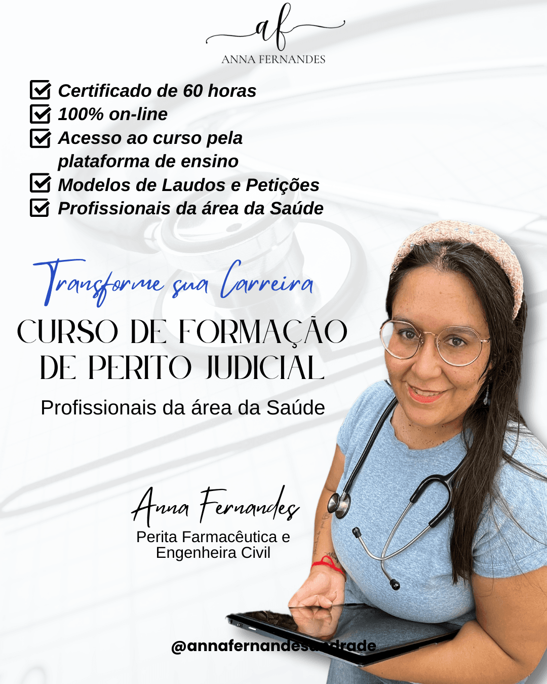 Curso Formação de Pericia Judicial - Área da saúde