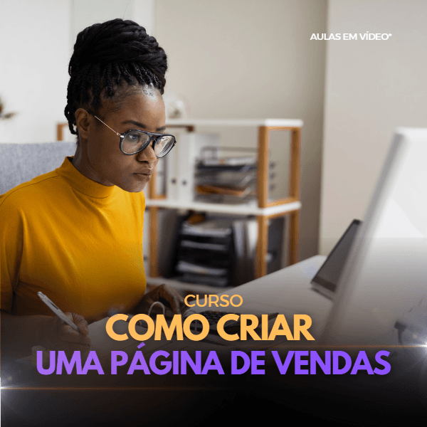 COMO CRIAR UMA PAGINA DE VENDAS