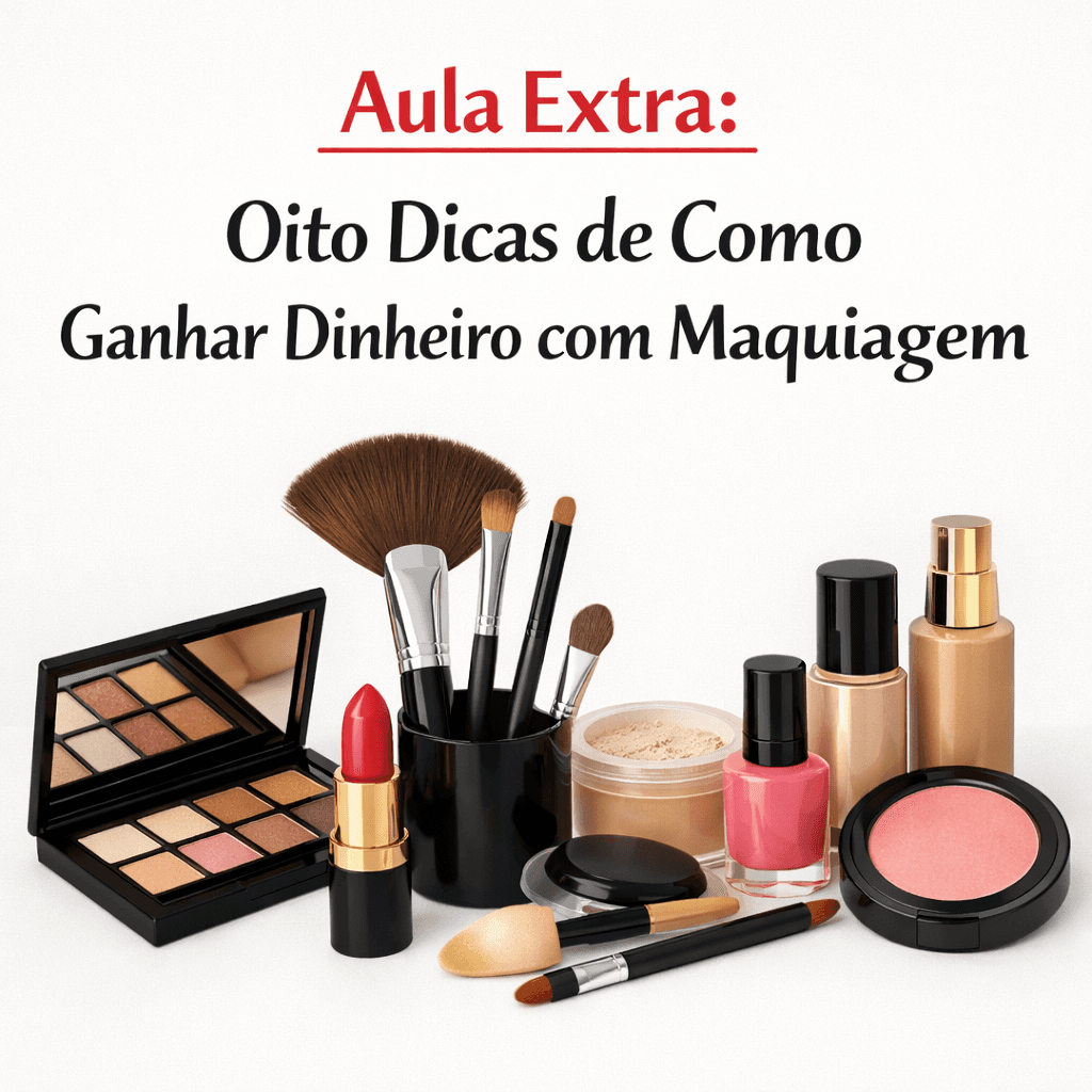 Aula Extra: Oito Dicas de Como Ganhar Dinheiro com Maquiagem