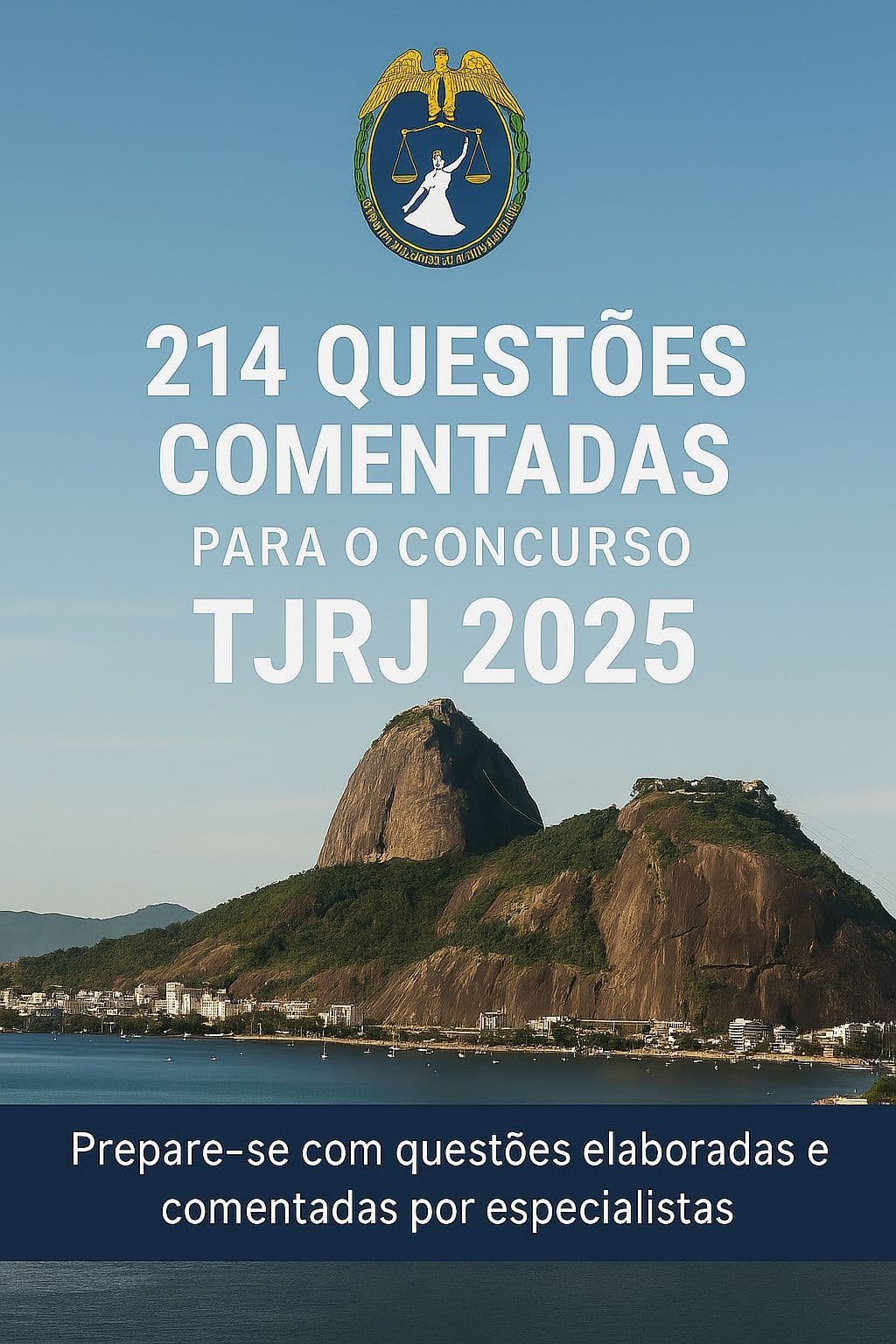 TJ-RJ 2025: 214 Questões Comentadas para Gabaritar o Concurso