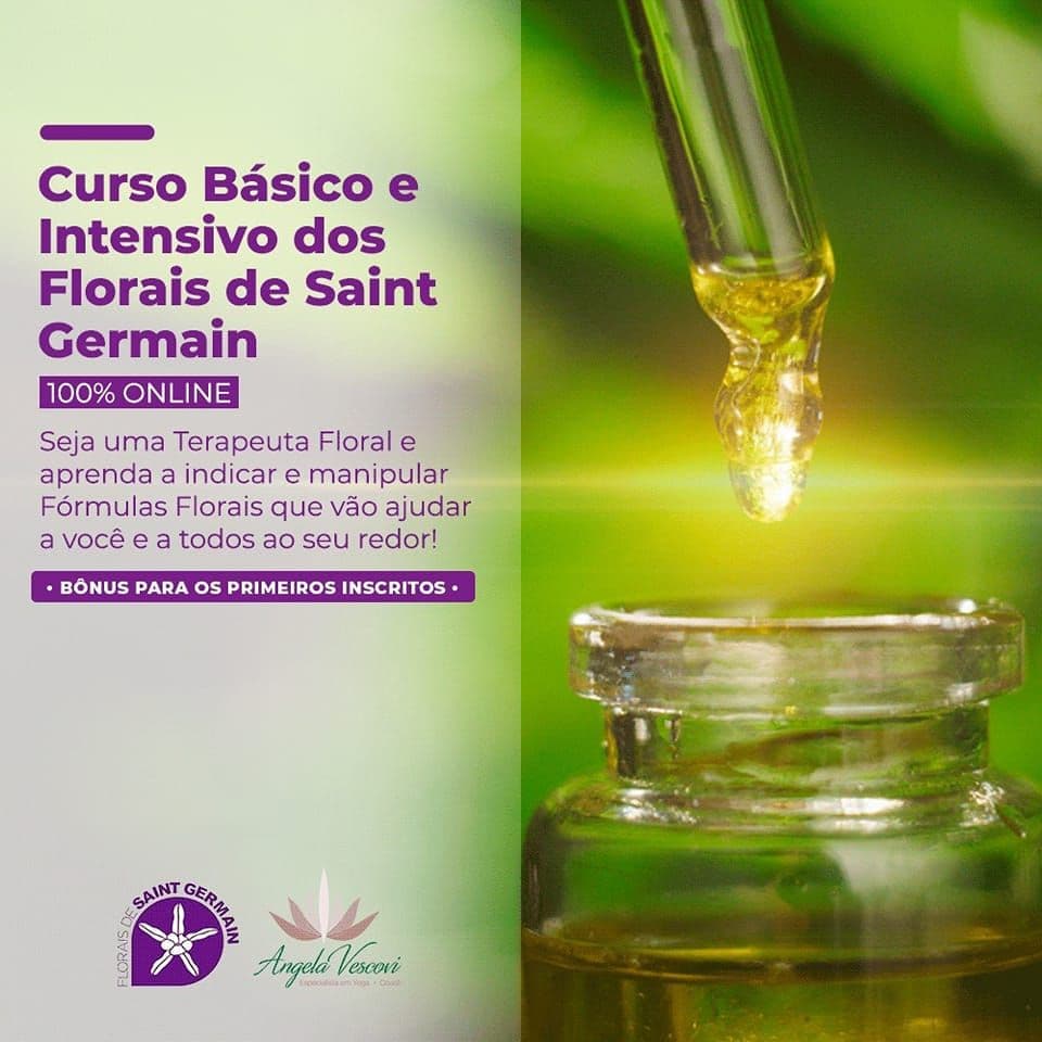Curso Básico Intensivo dos Florais de Saint Germain