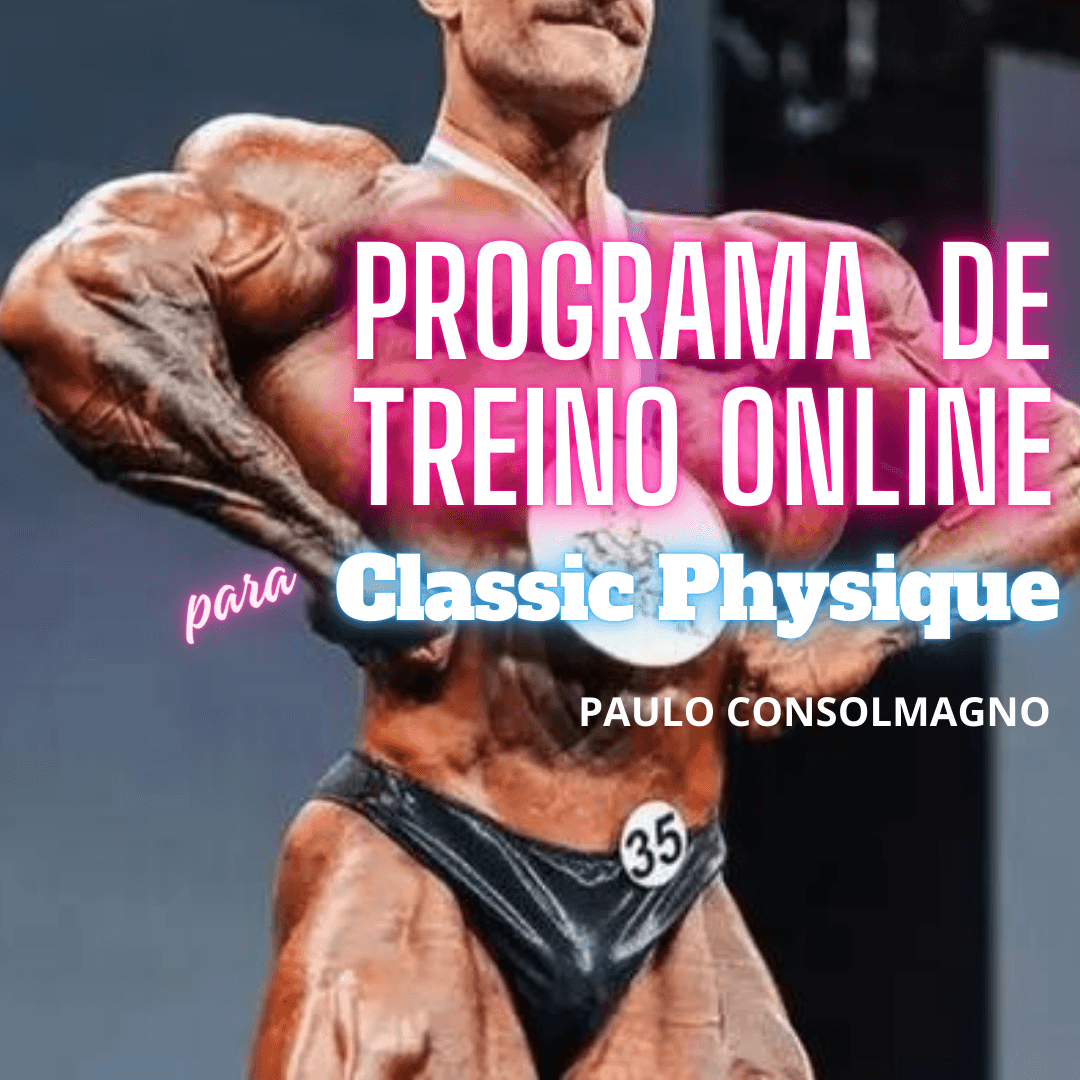 Classic Physique - Programa de treino online - da adaptação ao avançado