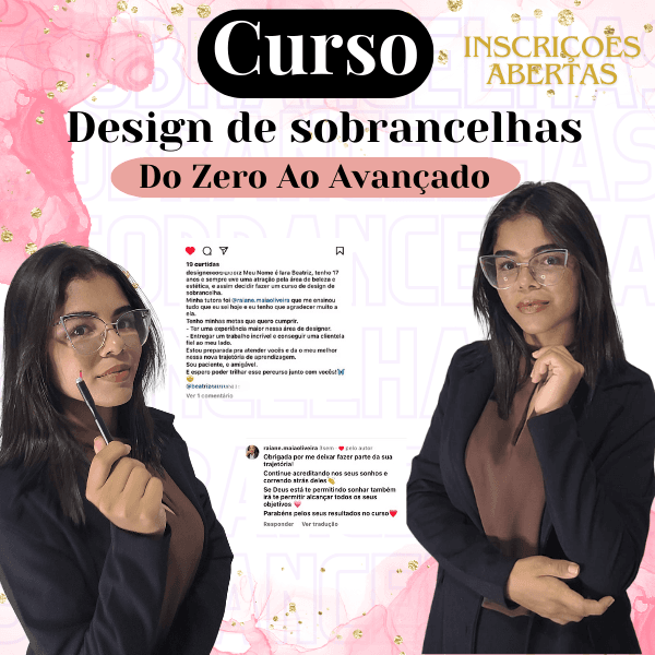 Curso Design De Sobrancelhas Iniciante