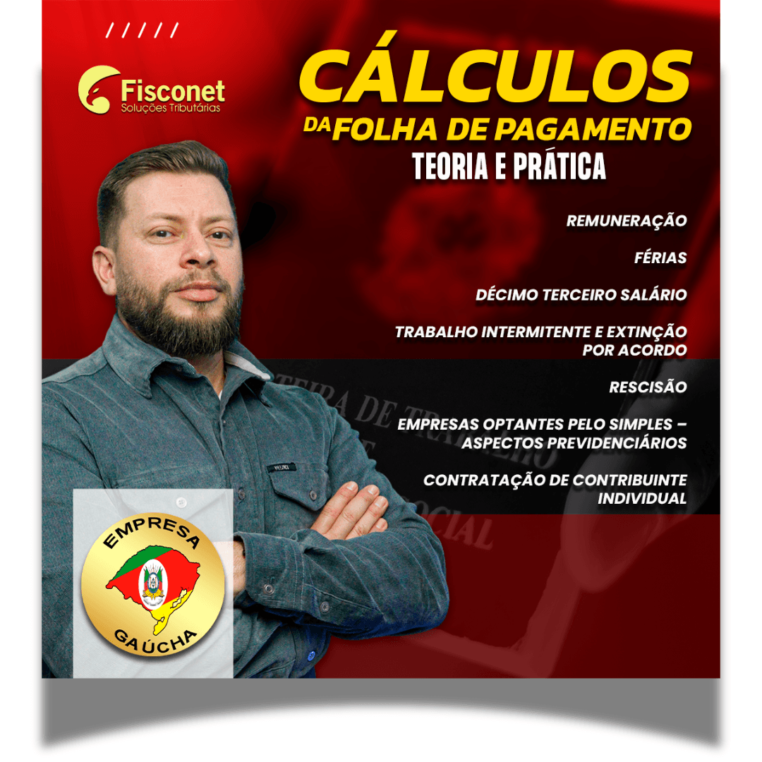 CÁLCULOS DA FOLHA DE PAGAMENTO