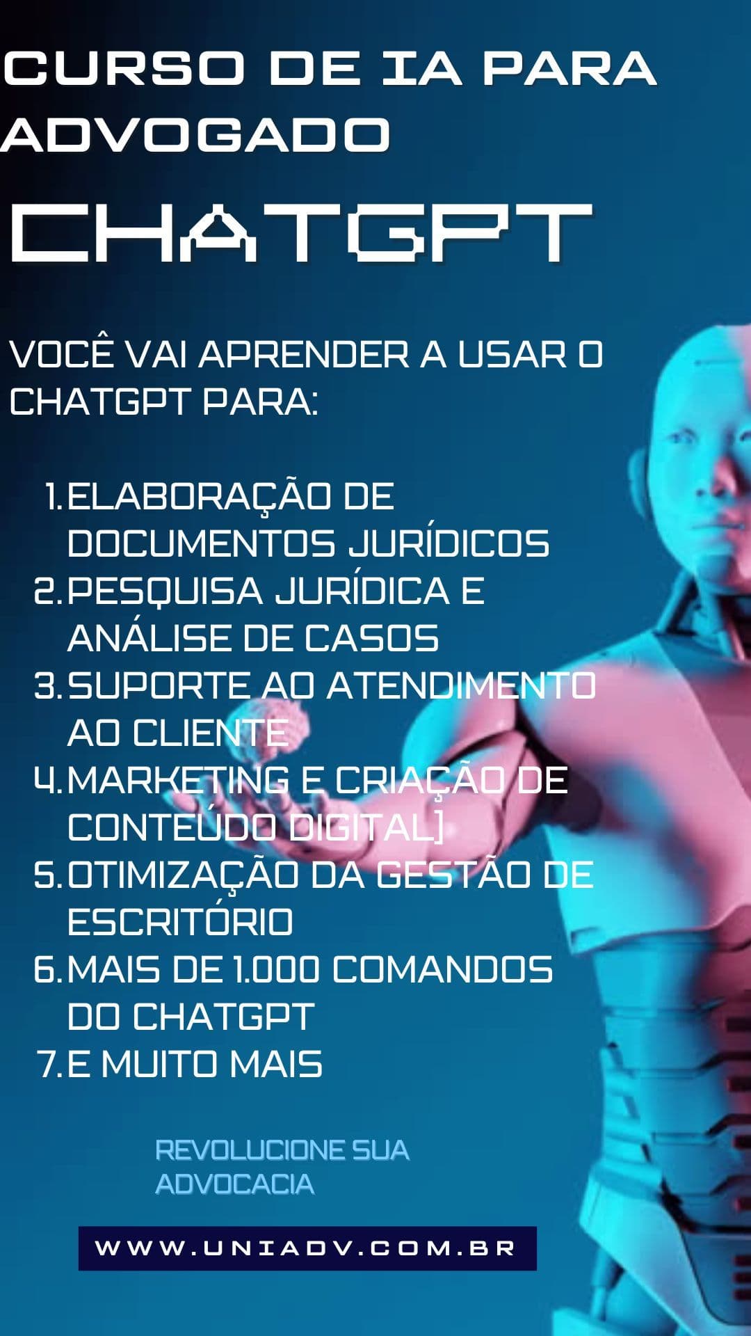Curso de Inteligência artificial para advogados - do zero à excelência - Ebook