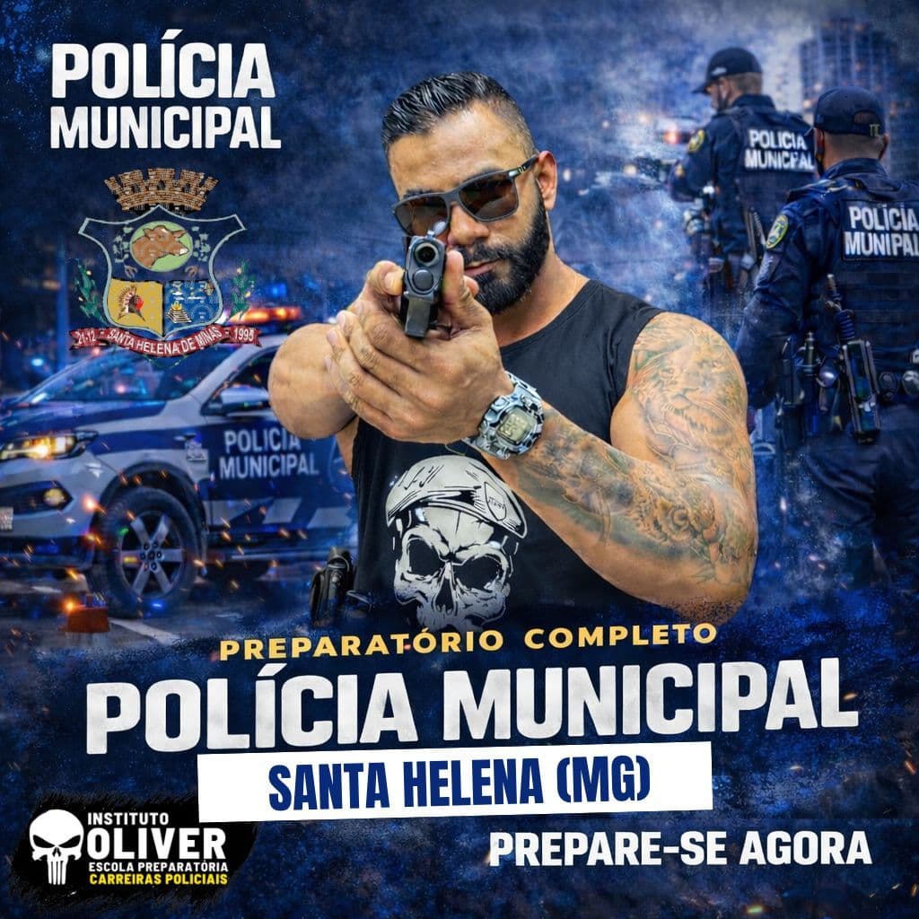 👮♂️ Preparatório Completo GUARDA MUNICIPAL de SANTA HELENA - MA 👮♂️ GCM - Instituto Óliver
