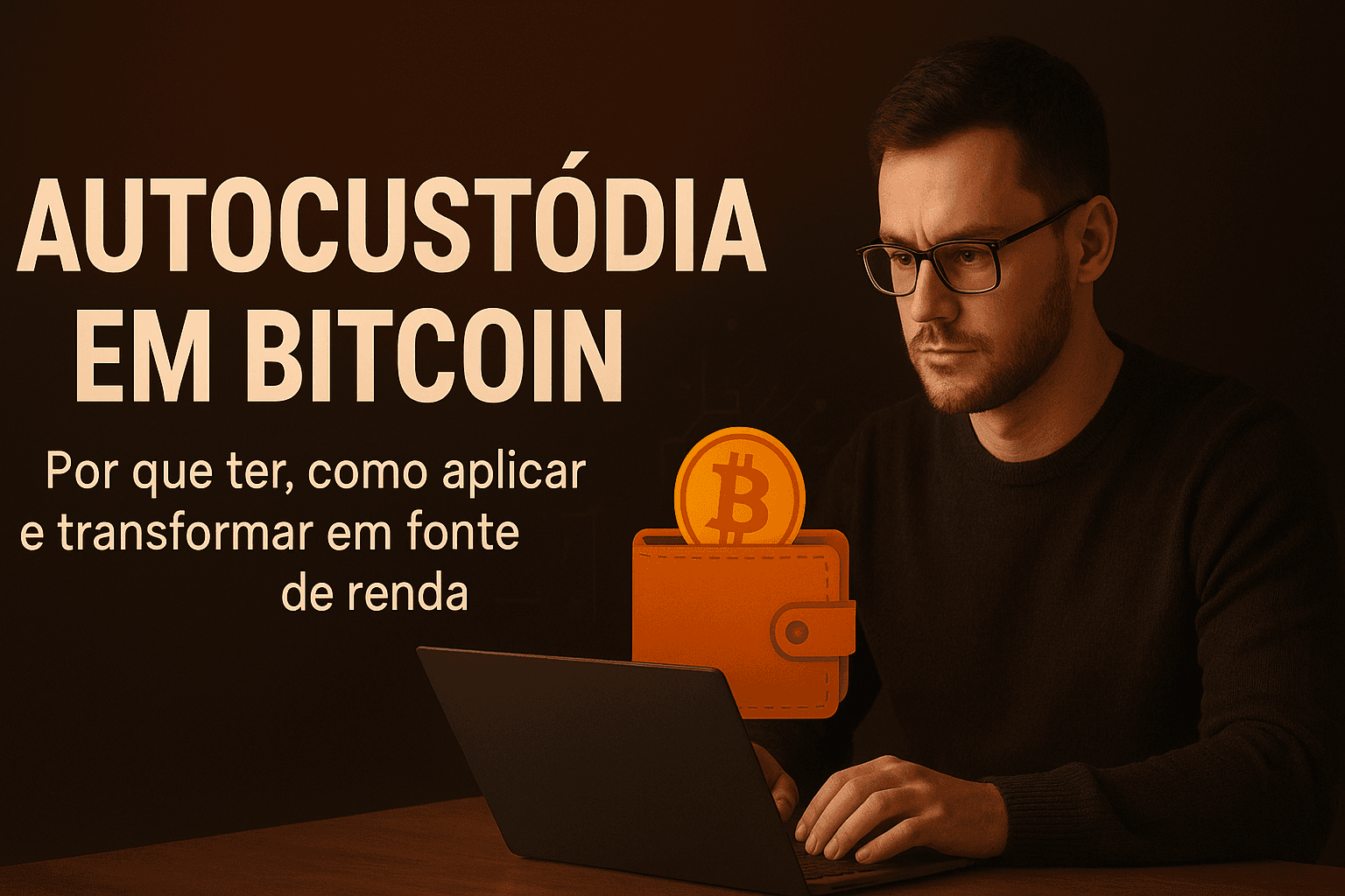 Curso: Autocustódia em Bitcoin: Por que ter, como aplicar e transformar em fonte de renda