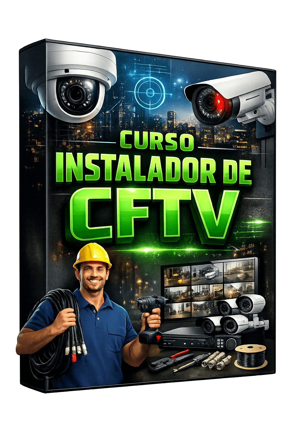 Curso de Instalador de Câmeras CFTV – Do Zero ao Profissional