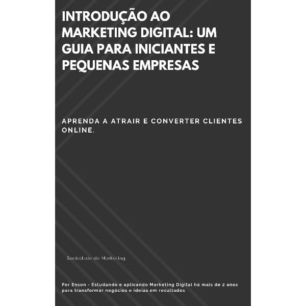 Introdução ao Marketing Digital: Um guia para iniciantes e pequenas empresas