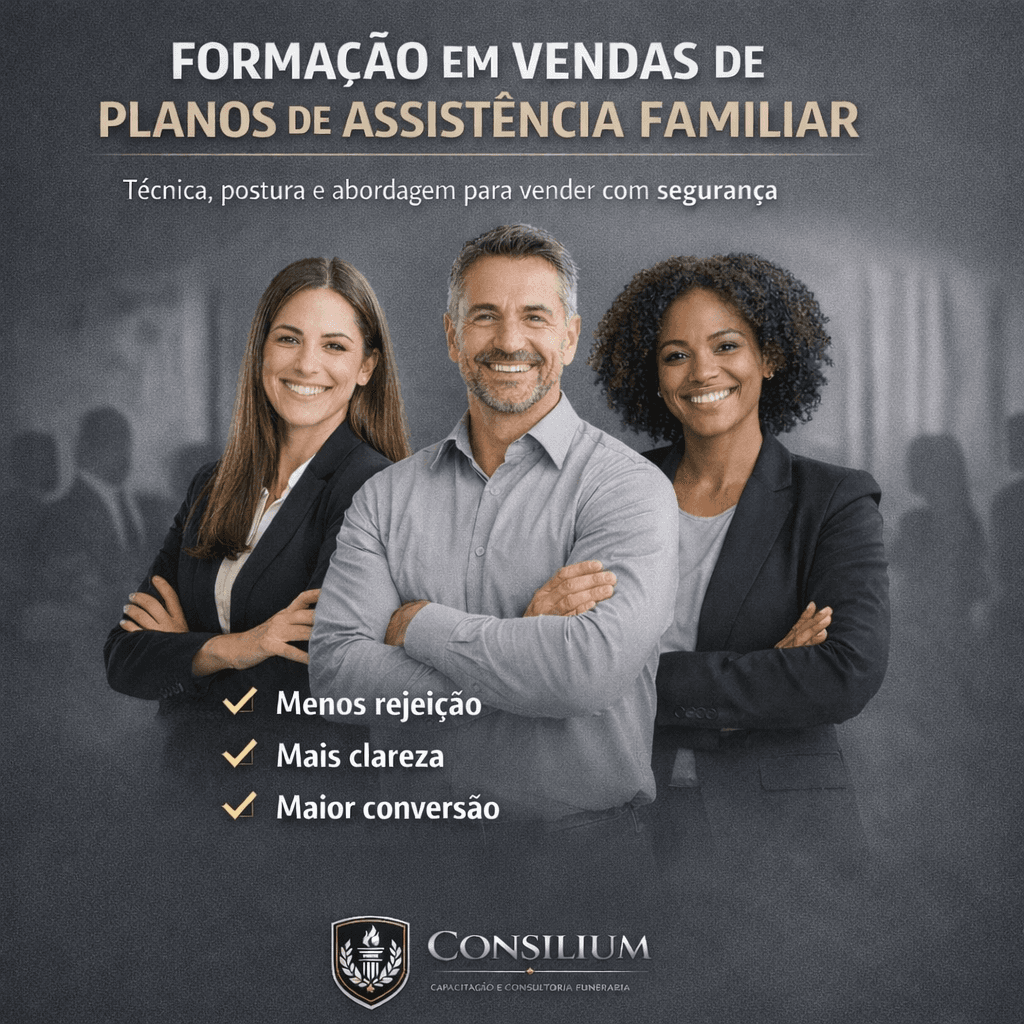 Formação Comercial em Venda de Planos Funerários