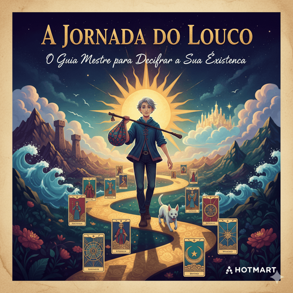 Tarot - A Jornada do Louco: O Guia Mestre para Decifrar a Sua Existência