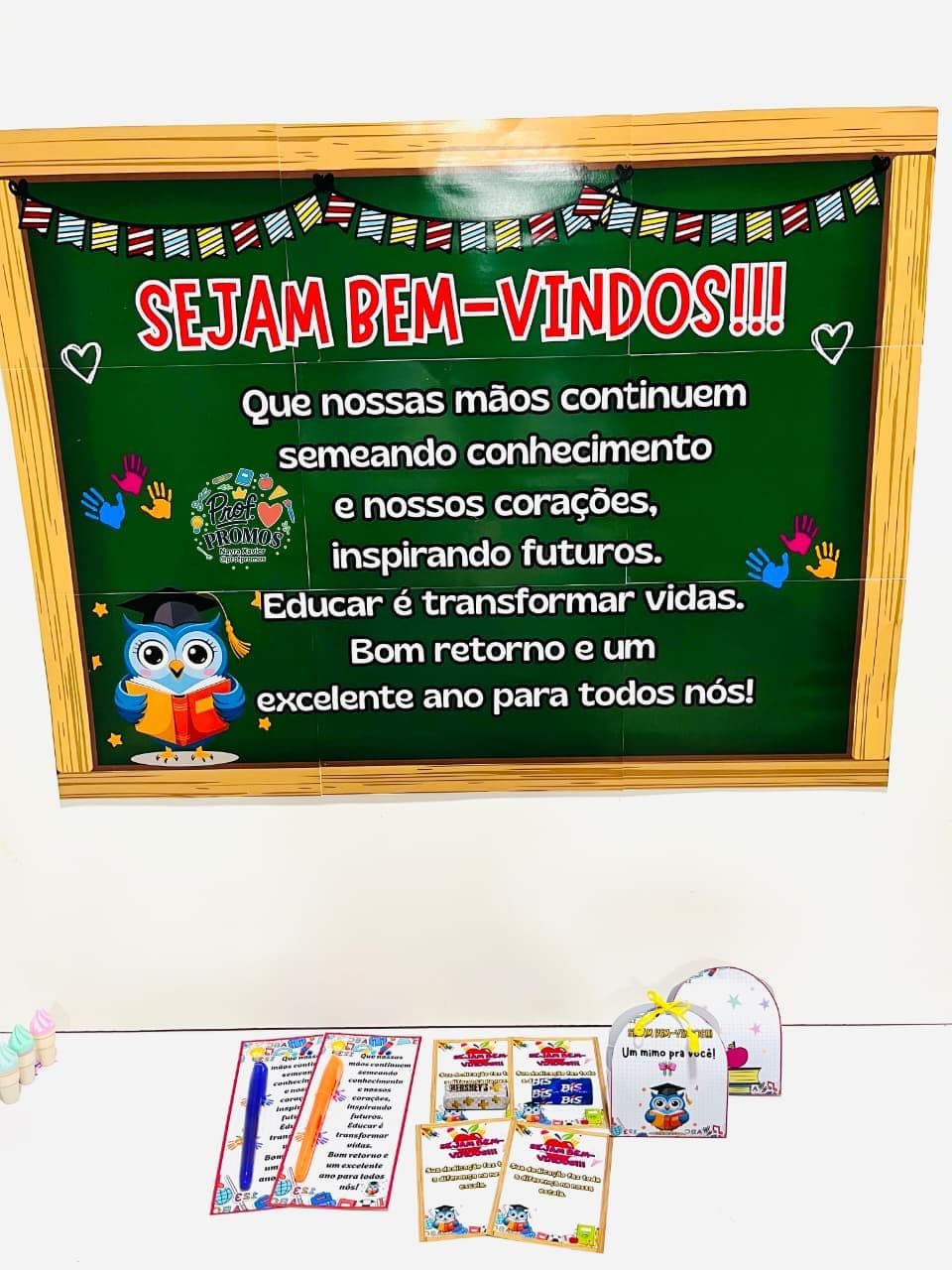 Kit Acolhida Equipe Escolar ✨