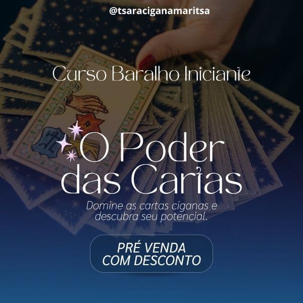 Curso baralho cigano iniciante
