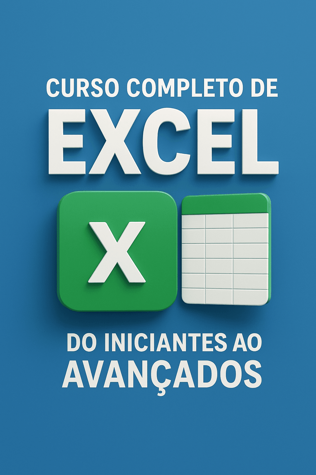 Curso completo de Excel do Iniciantes ao Avançados