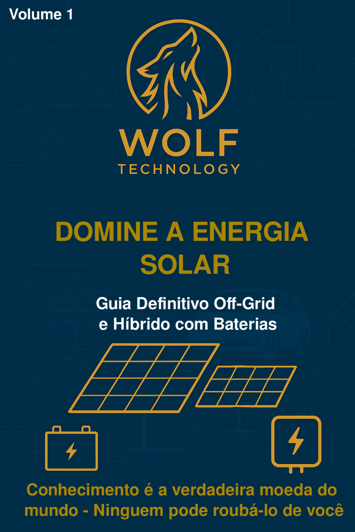 Domine a Energia Solar - Guia Definitivo Off-Grid e Híbrido com Baterias