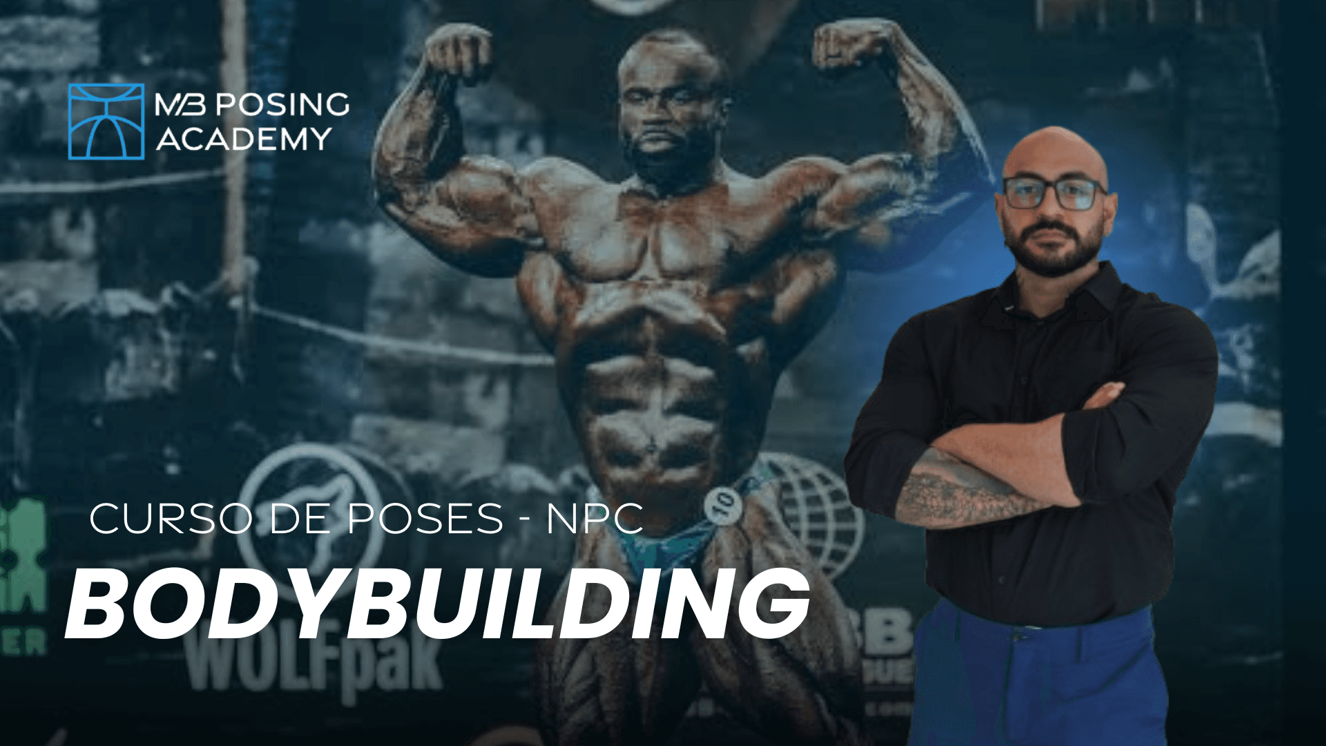 Curso de Poses - Bodybuilding - NPC e IFBB