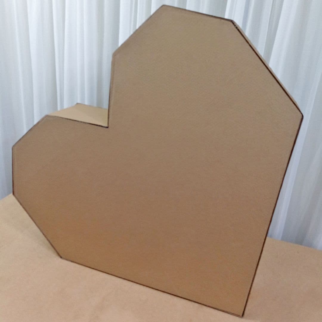 Moldes de Coração Para Imprimir Como Fazer Coração 3D de Papelão Grande Para Decoração