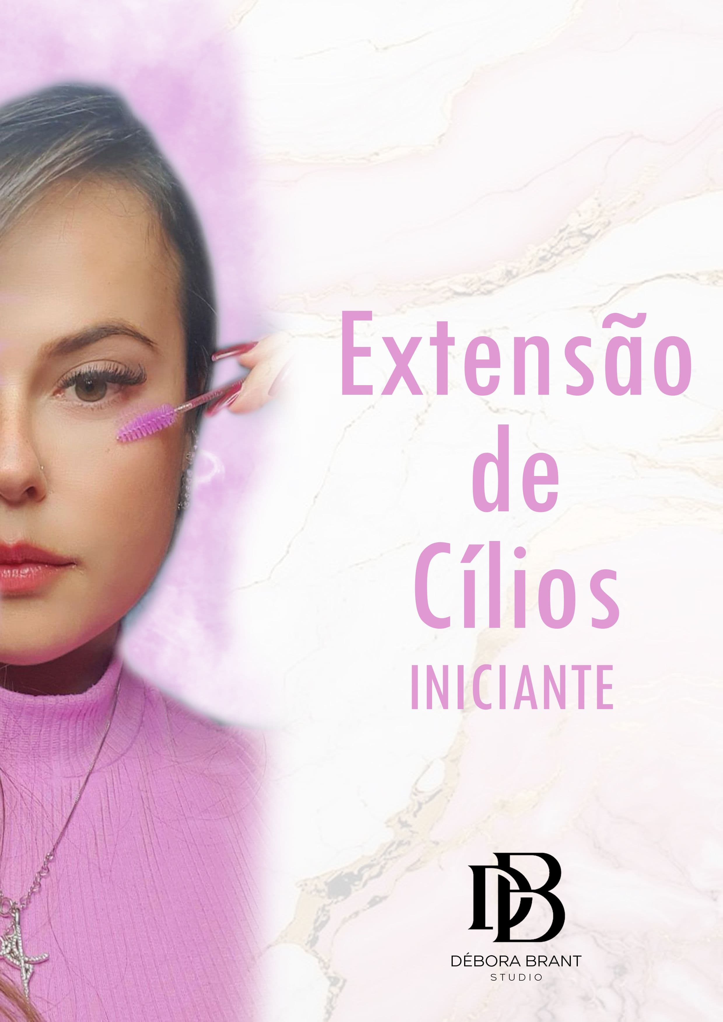 Apostila Extensão de cílios iniciante com ficha de treino e certificado