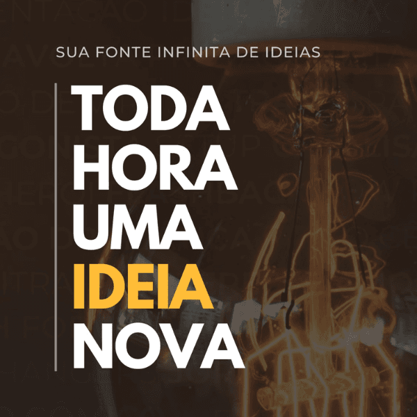 E-book: TODA HORA UMA IDEIA NOVA