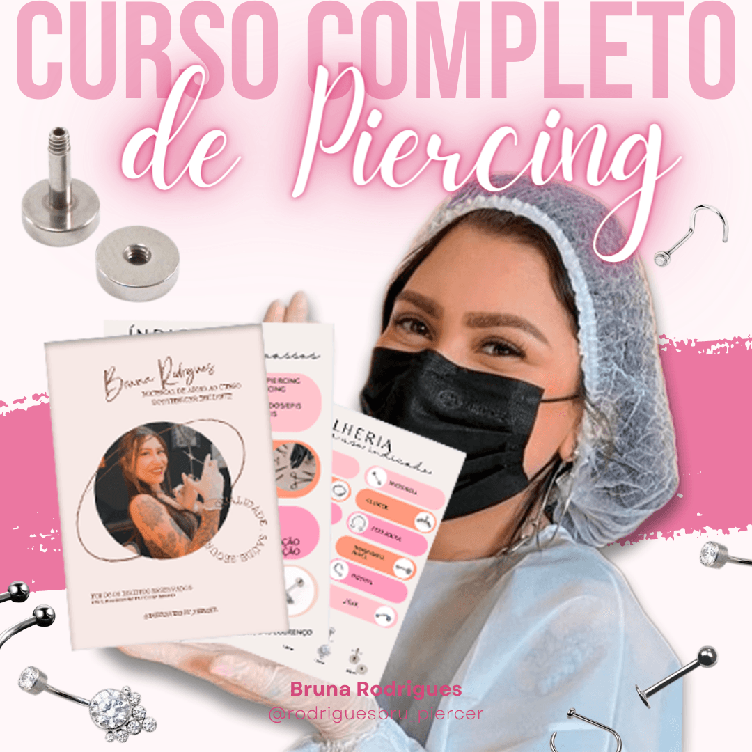 Curso de Bodypiercing completo com certificado
