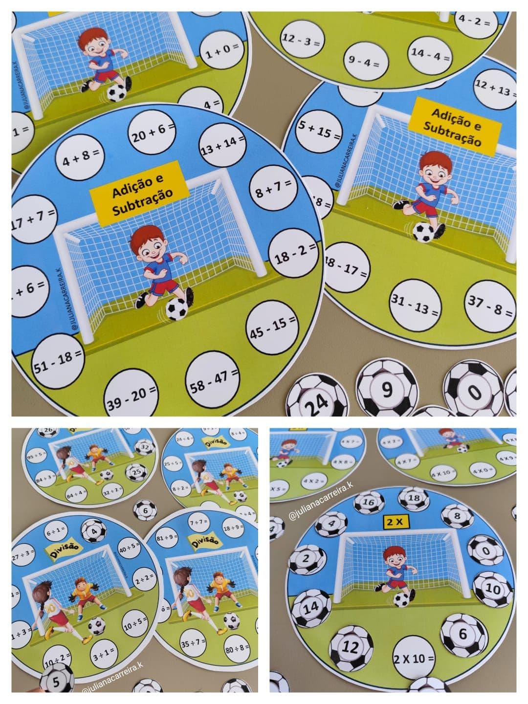 Kit Gol das 4 Operações