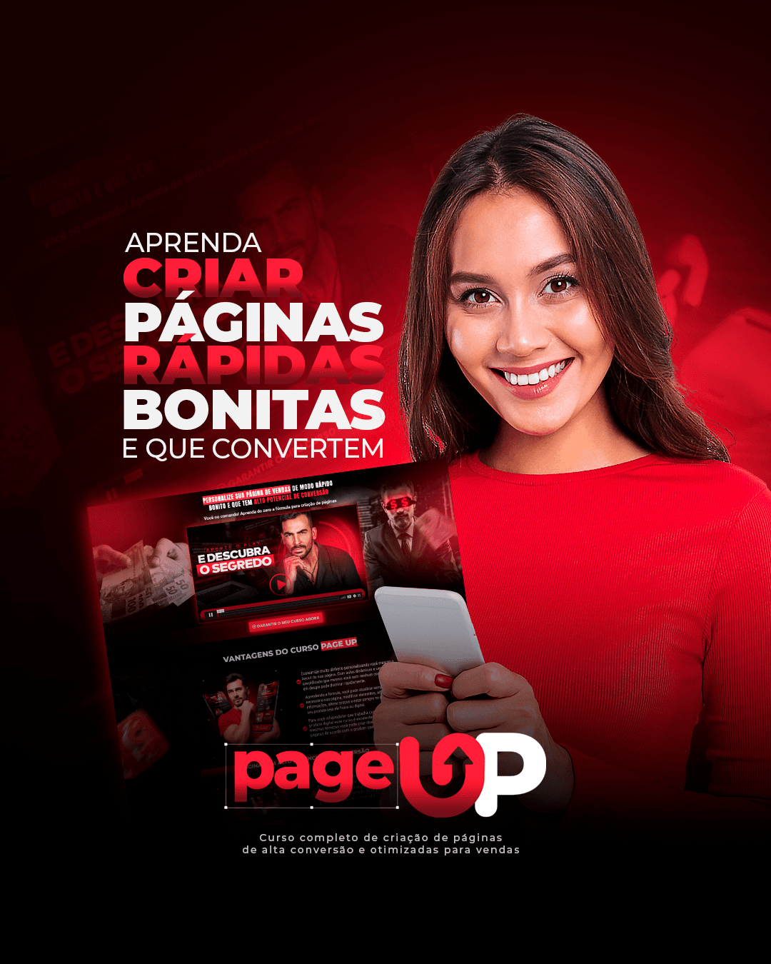 CURSO PAGES UP - PAGINAS DE ALTA CONVERSÃO