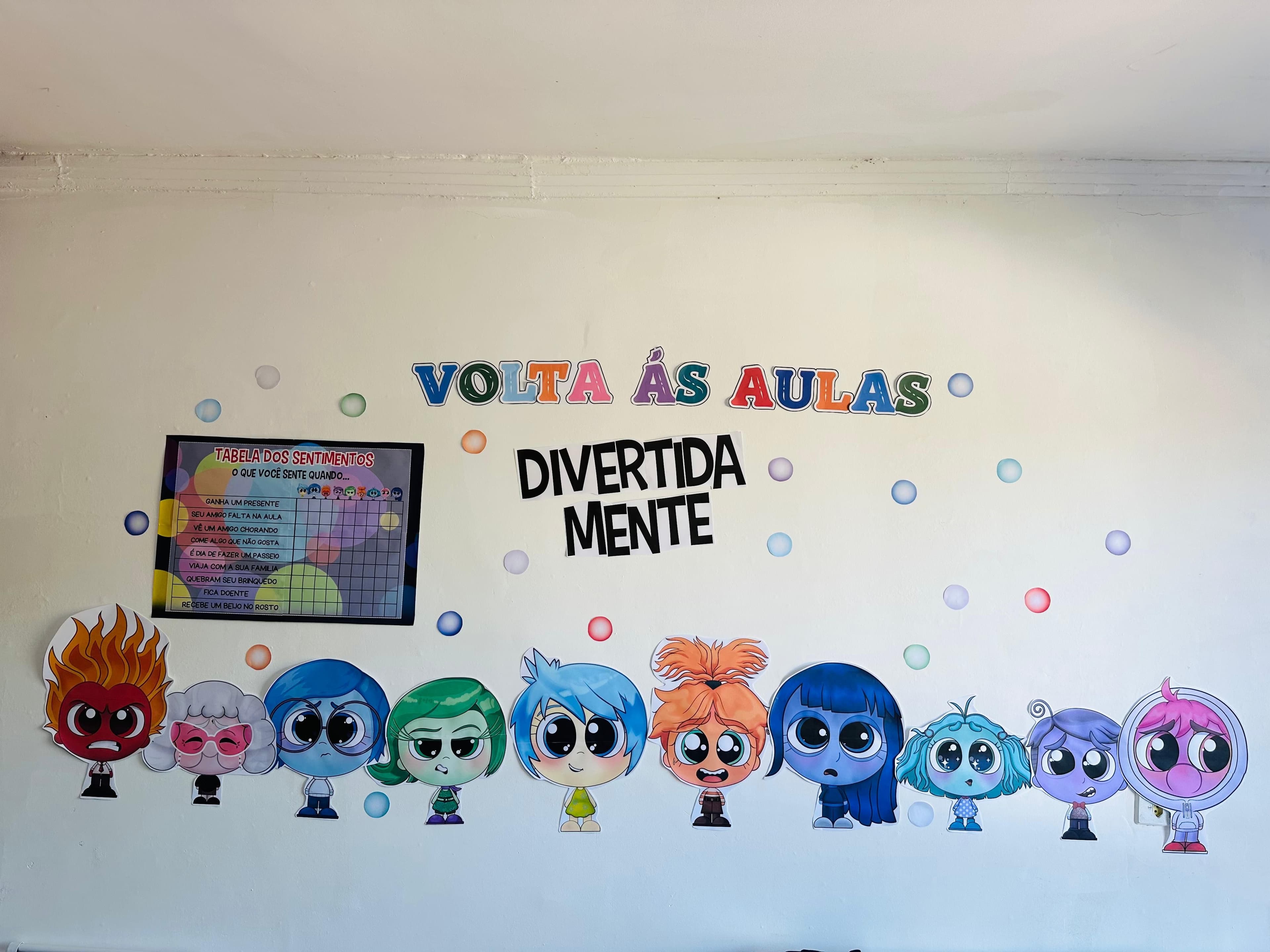 PAINEL VOLTA AS AULAS DIVERTIDAMENTE