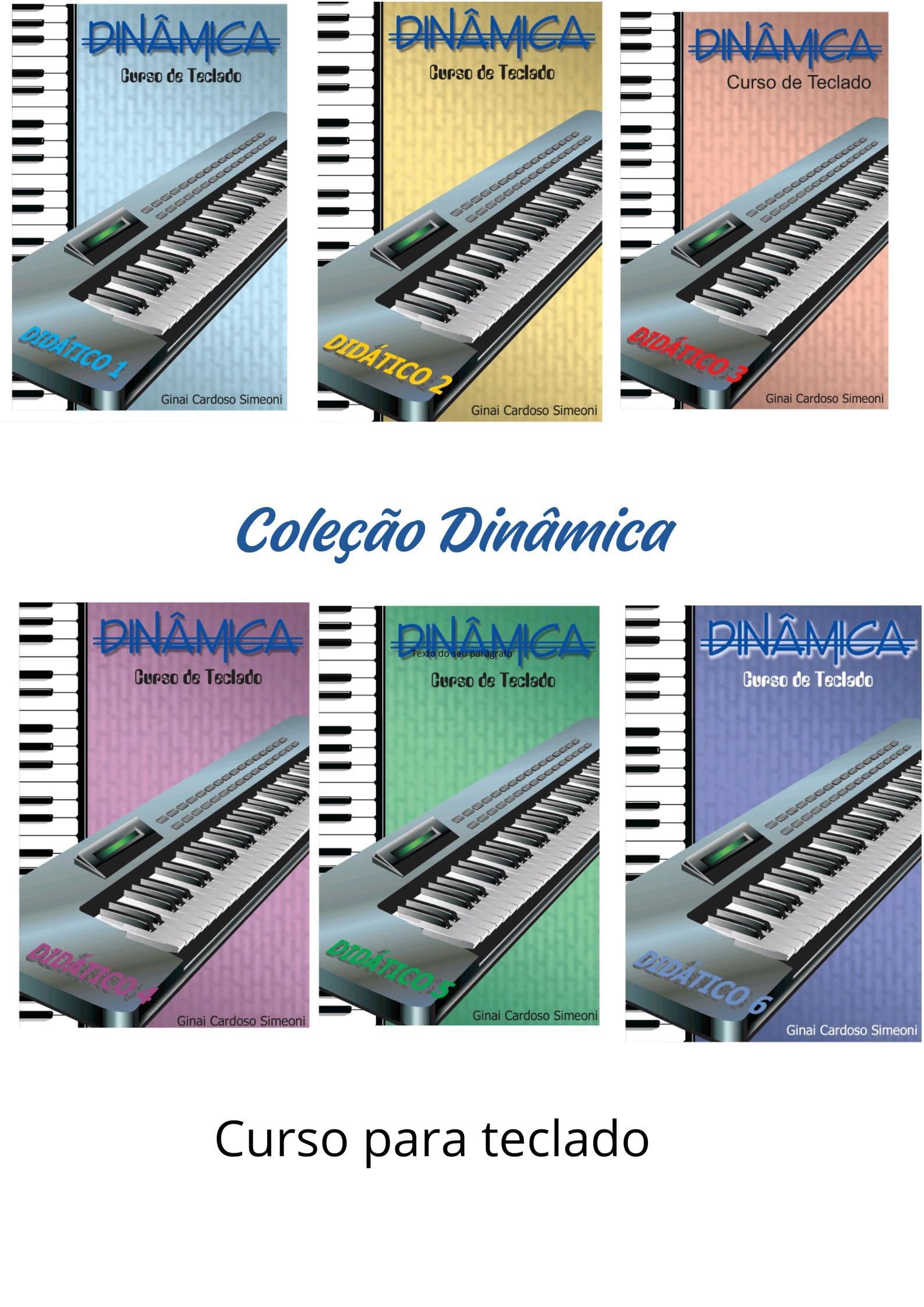 Kit Dinâmica Curso para teclado