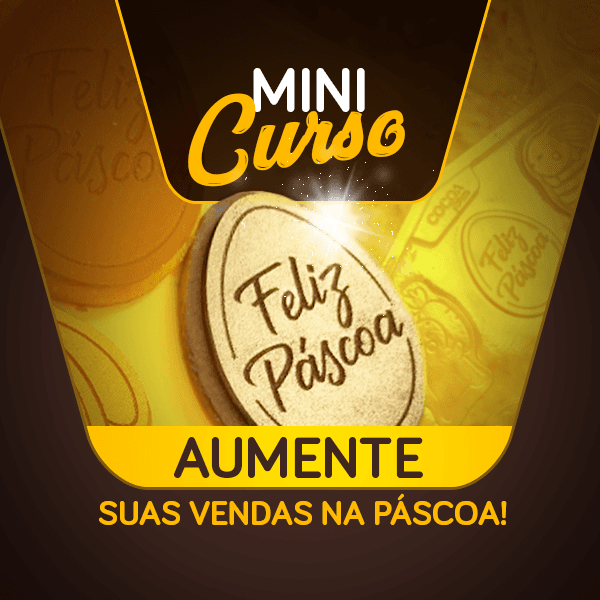 Mini Curso Choco Biscuit + KIT COMPLETO COM SUA MARCA - 3D Monkey