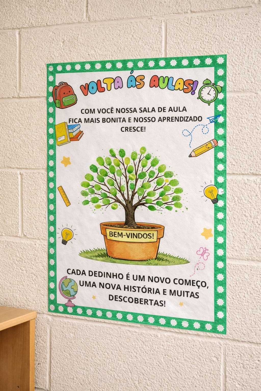 🌟 CARIMBO DE DEDINHOS – VOLTA ÀS AULAS! 🌟