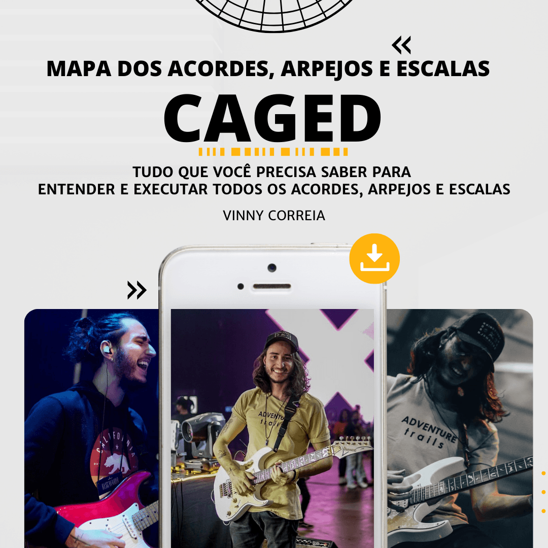 Curso Mapa dos Acordes, Arpejos e Escalas