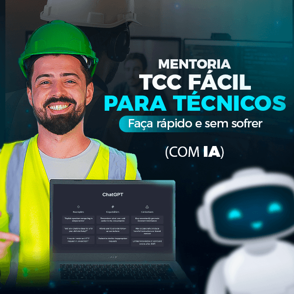 Mentoria TCC Fácil para Técnicos: Faça Rápido e sem Sofrer (Com IA)