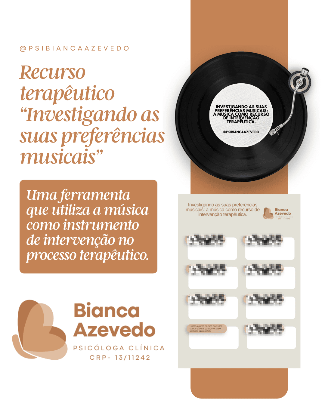 Recurso + baralho terapêutico: investigando as suas preferências musicais: a música como recurso de intervenção terapêutica.