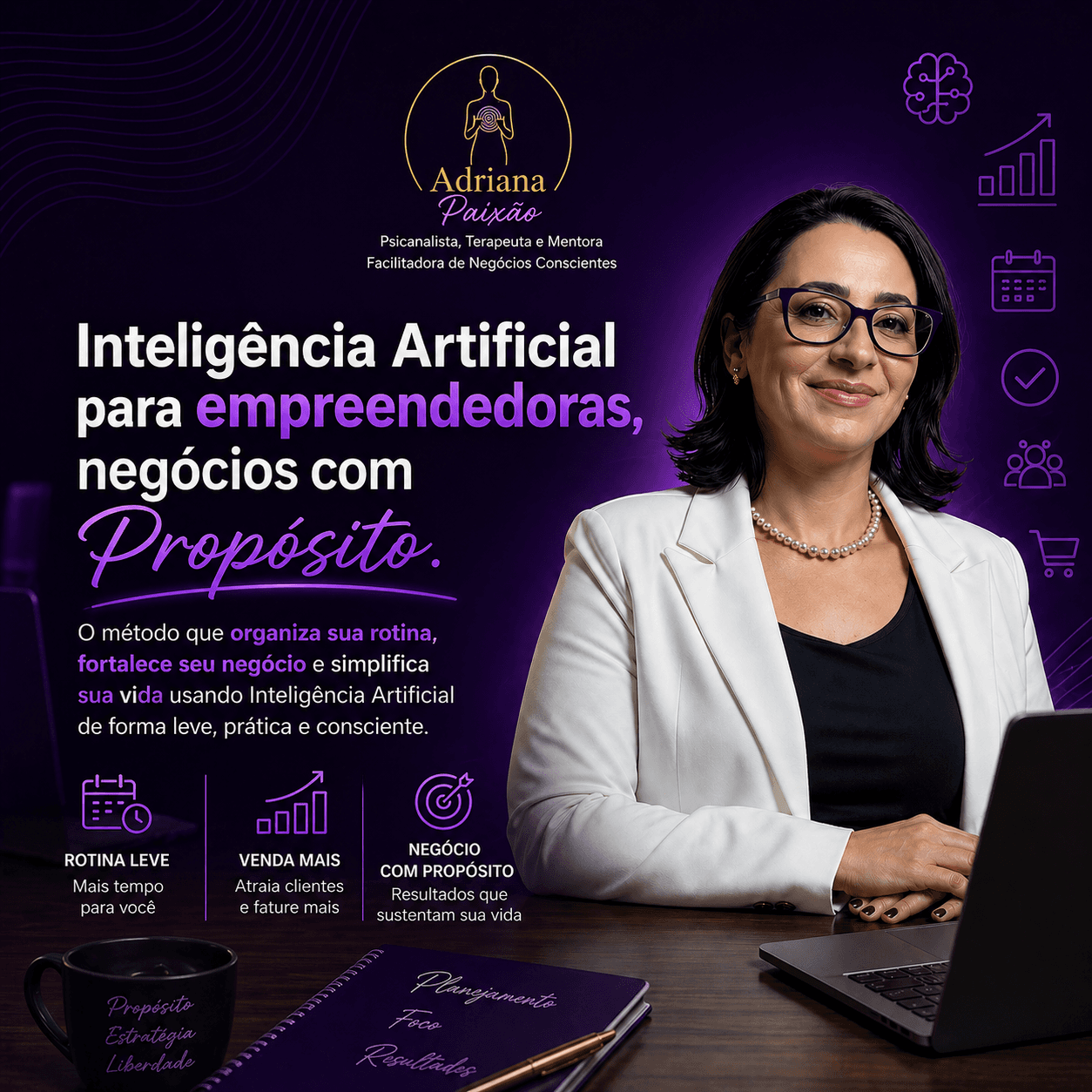 Inteligência Artificial para Empreendedoras: Negócios com Propósito