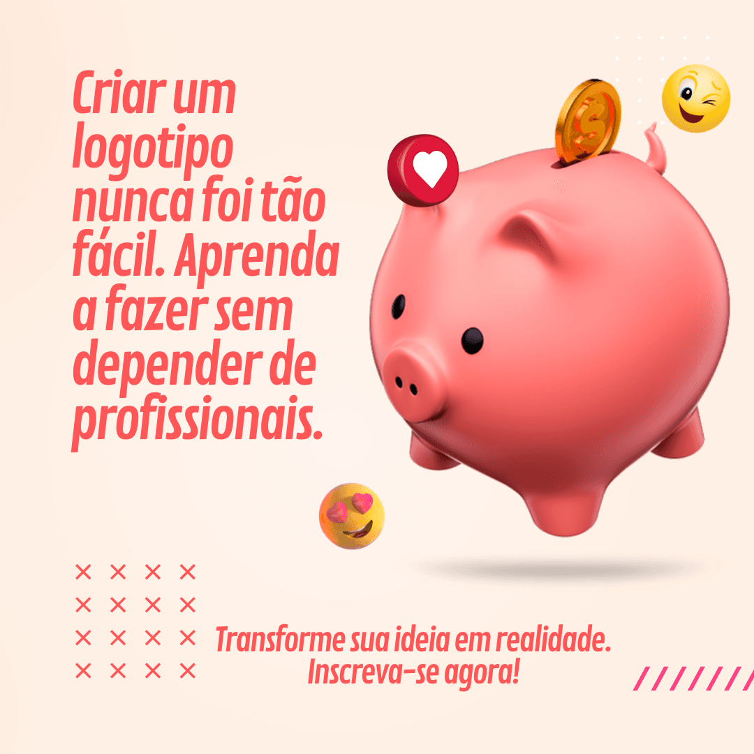 Desenvolva seu logotipo com facilidade: Curso prático com ferramentas online