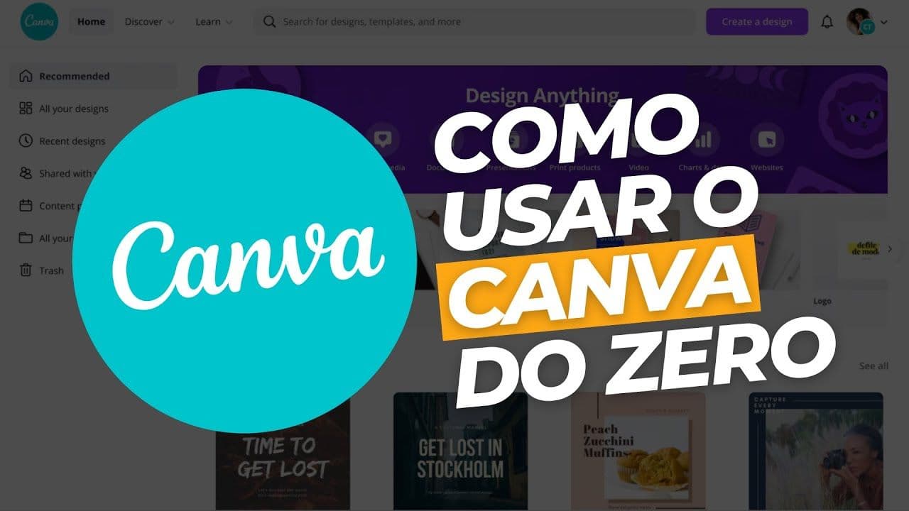 Curso Online Landing Page com Canva