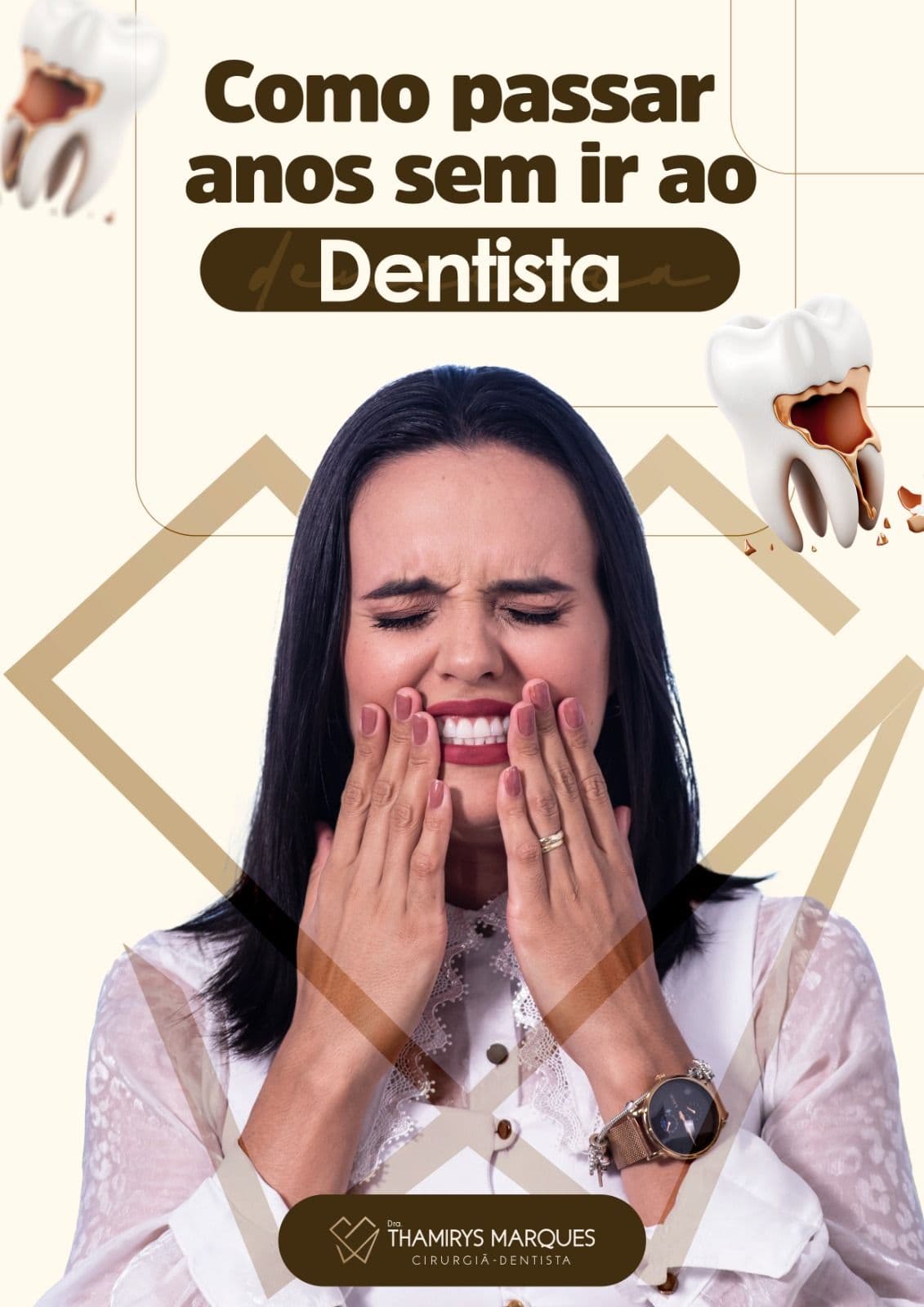 Como passar anos sem ir ao dentista