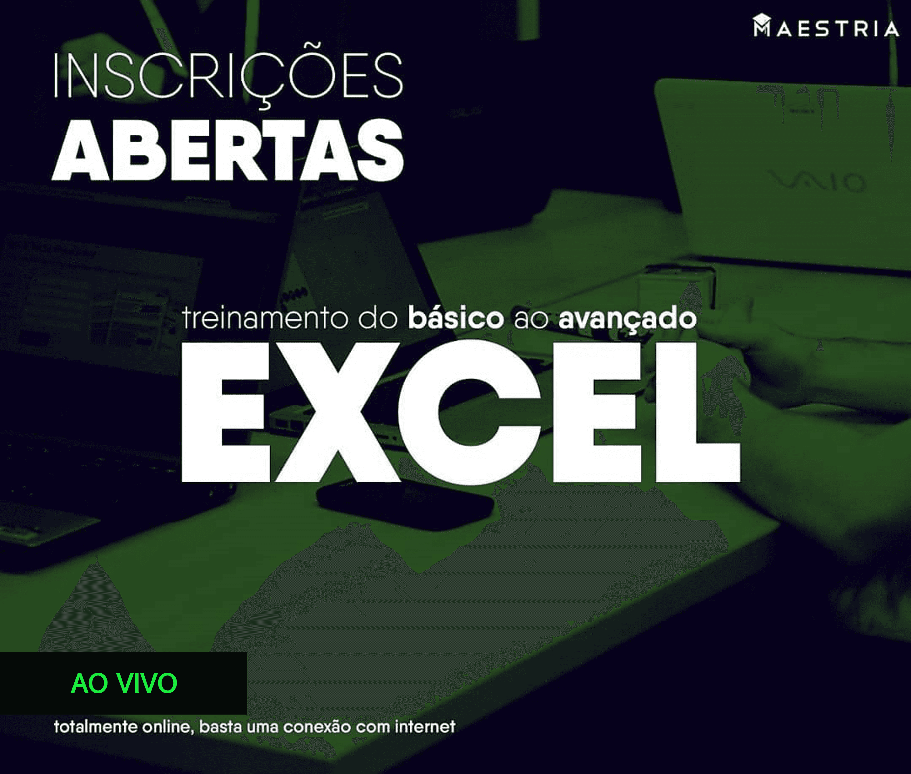 Curso de Excel - Parceria Maestria e Quarks Jr.