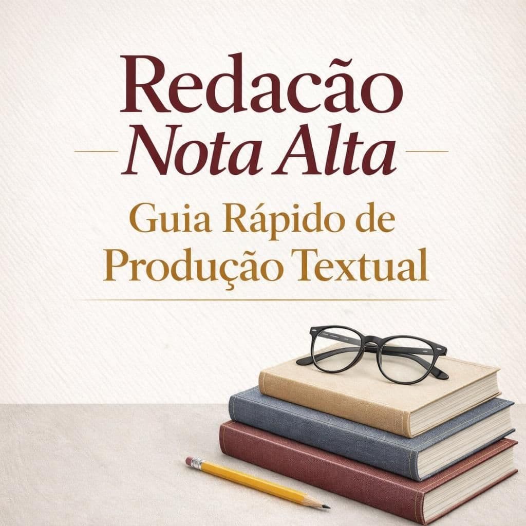 Redação Nota Alta - Pare de travar na escrita e organize seu texto com segurança
