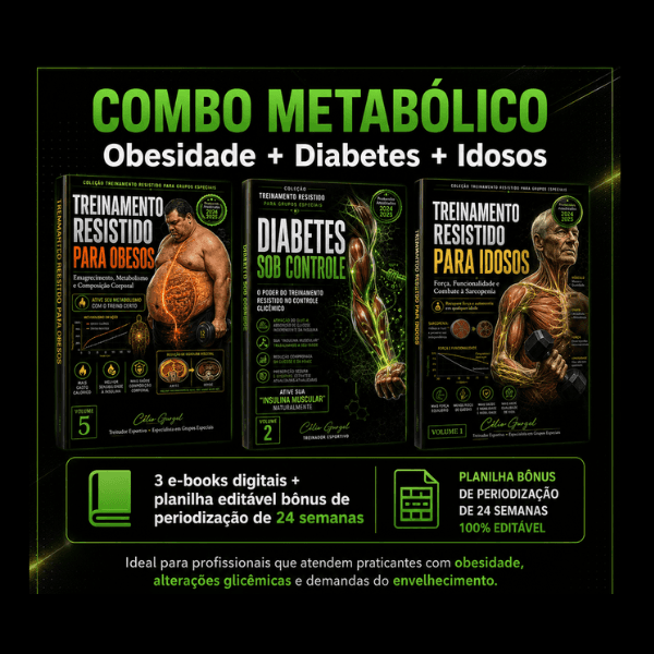 Treinamento resistido para grupos especiais - Combo Metabólico