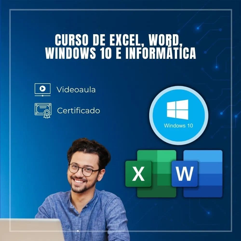 Curso de Excel, Word e Windows 10