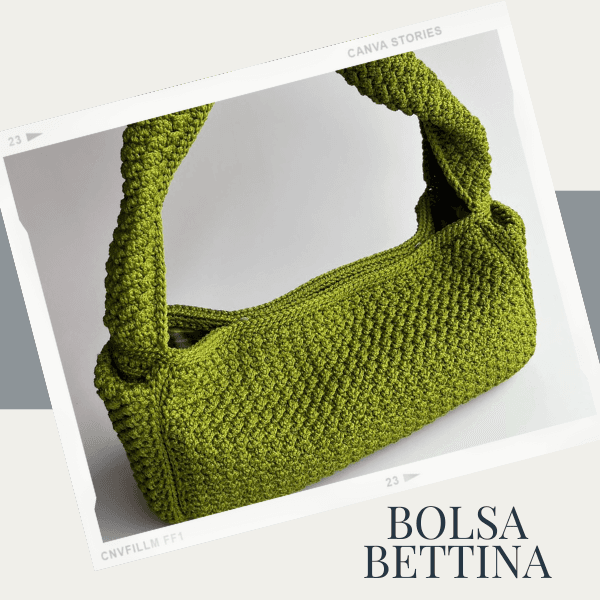Bolsa Bettina - Curso de Crochê